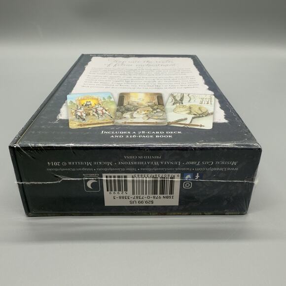 Mystical Cats Tarot 78 Card Deck and Guidebook Set New Sealed - Picture 3 of 6